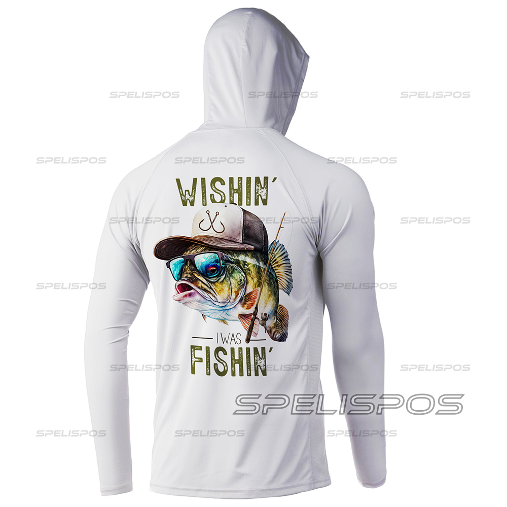 Running Gear Satisfy - Fishing Hood White Long Sleeve Riding