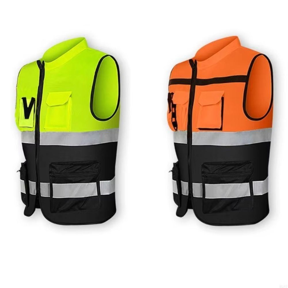 Running Visibility Gear - High Visibility Reflective Vest with Pocket