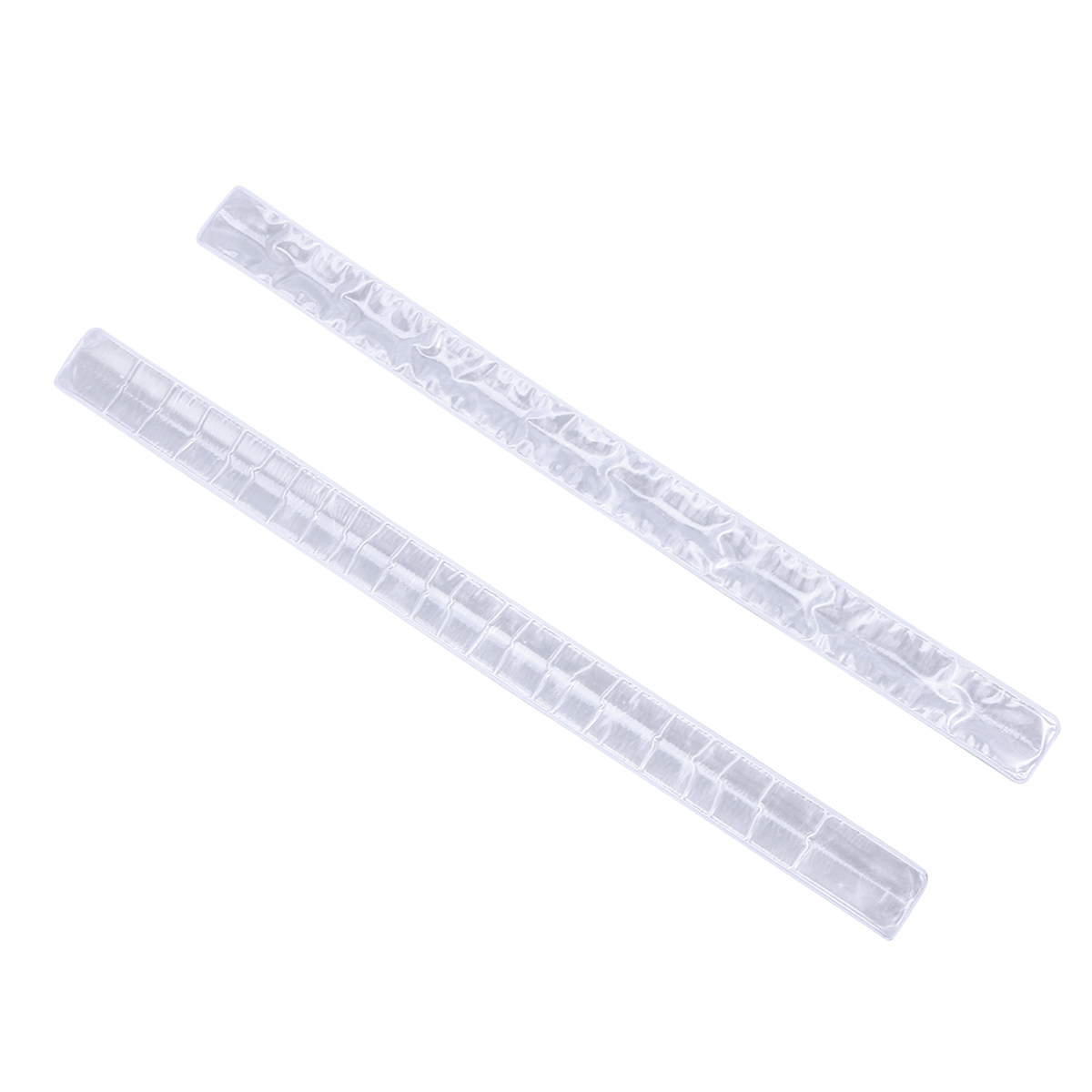 Running Visibility Gear - 2Pcs Premium Polyester Reflective Ankle Bands