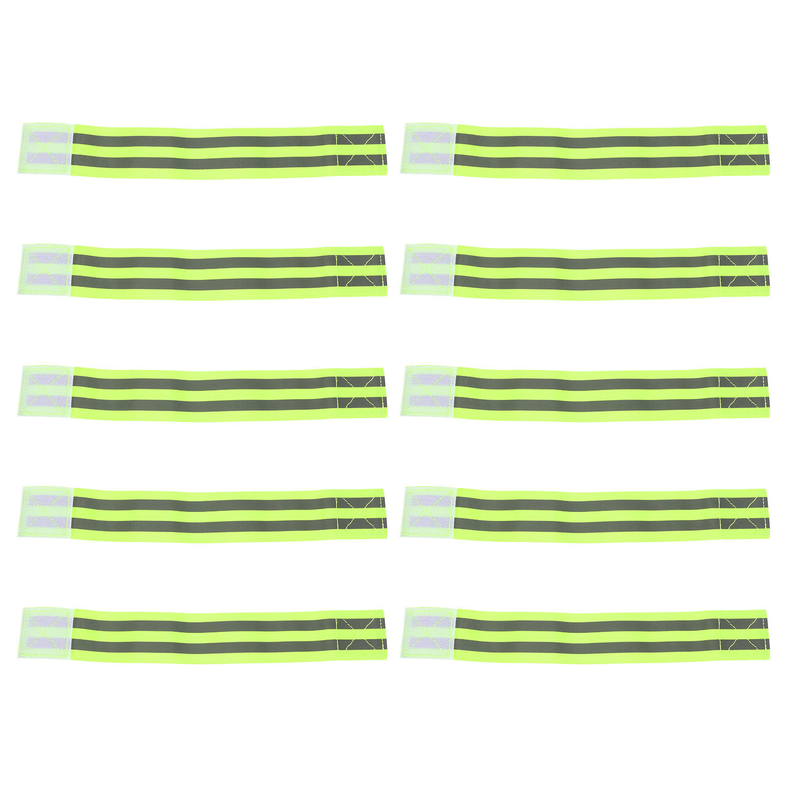 10Pcs Reflective Armband High  - Running Visibility Gear avis et prix