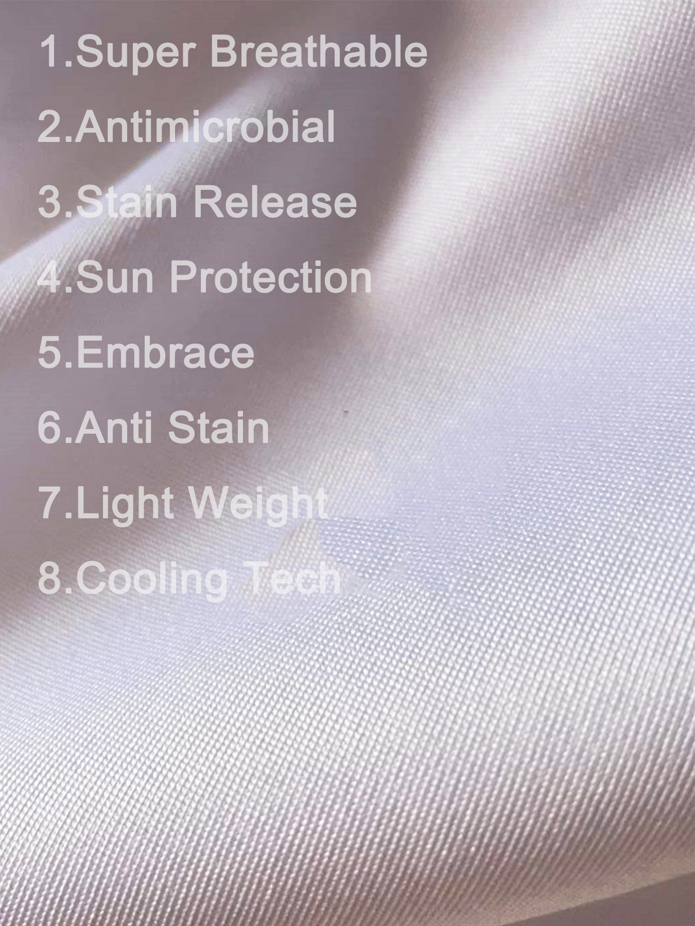 Fishing Hood White Long Sleeve - Running Gear Satisfy avis et prix