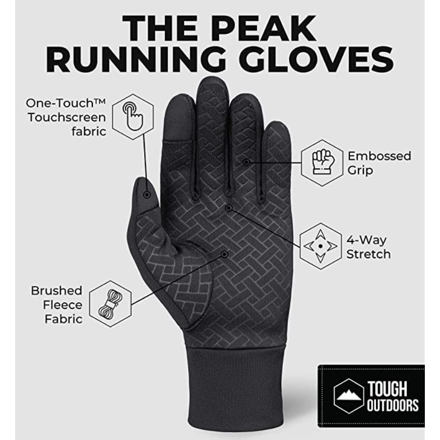 Winter Gloves - Mens Cold Weat - Running Gear In The Cold avis et prix