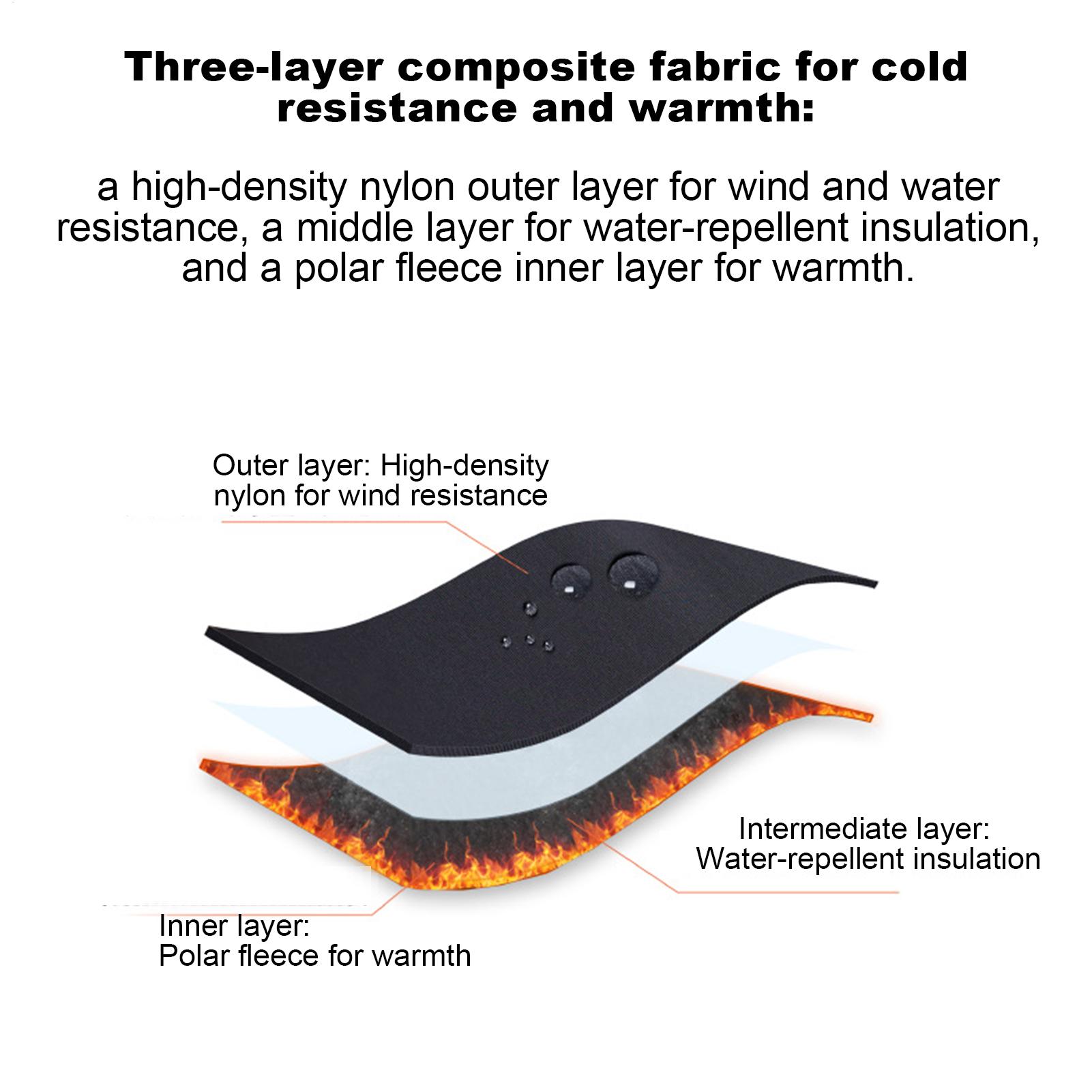 Warm Gloves Windproof Touchscr - Running Gear In The Cold avis et prix