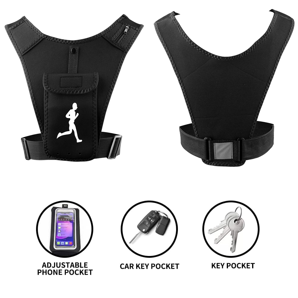 Adjustable Running Vest Phone  - Running Gear Satisfy avis et prix