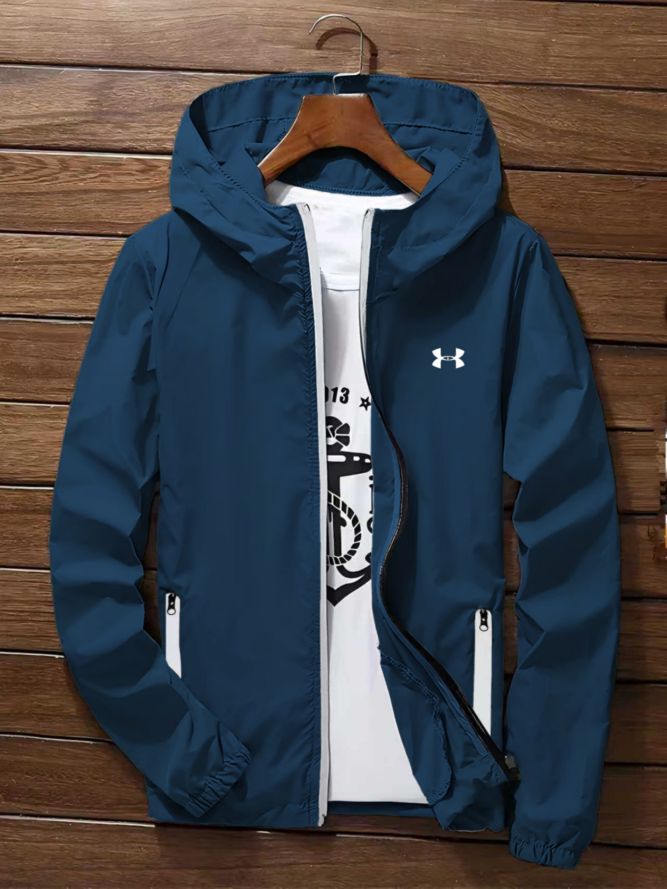 Mens Hooded Windbreaker Jacket - Running Gear Jacket avis et prix