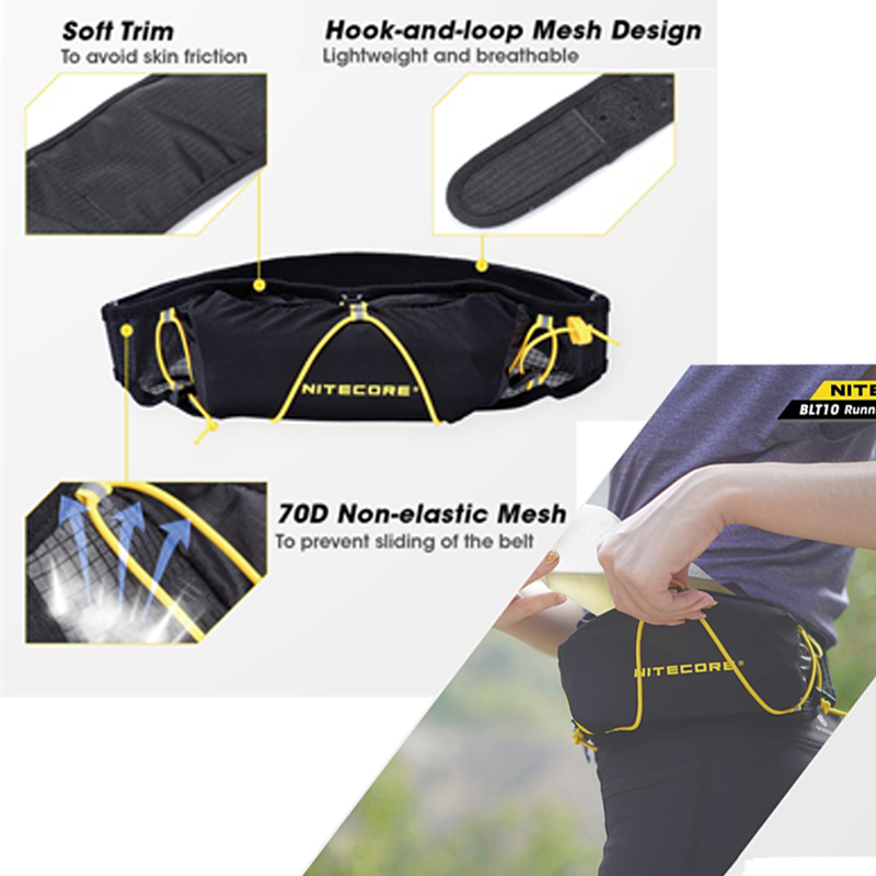 NITECORE BLT10 Running Waist B - Running Gear Holder avis et prix