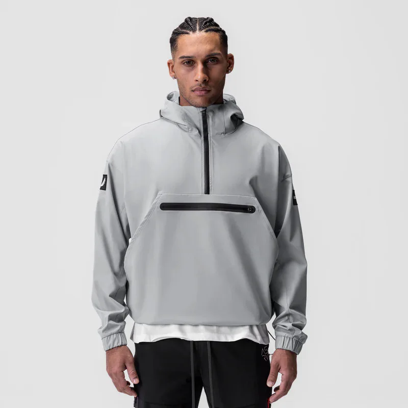 Men Zipper Hoodie Running Hood - Running Gear Jacket avis et prix