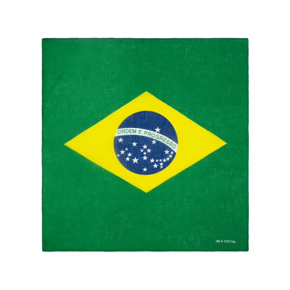100% Cotton Flag of Brazil Ban - Running Gear Satisfy avis et prix