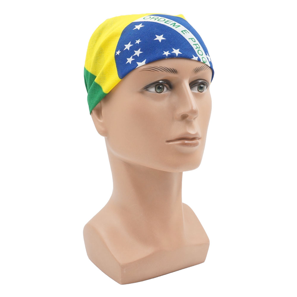 100% Cotton Flag of Brazil Ban - Running Gear Satisfy avis et prix