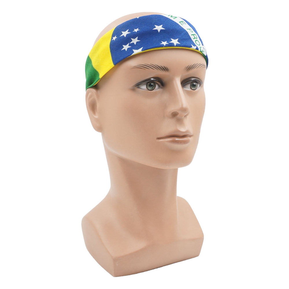 100% Cotton Flag of Brazil Ban - Running Gear Satisfy avis et prix