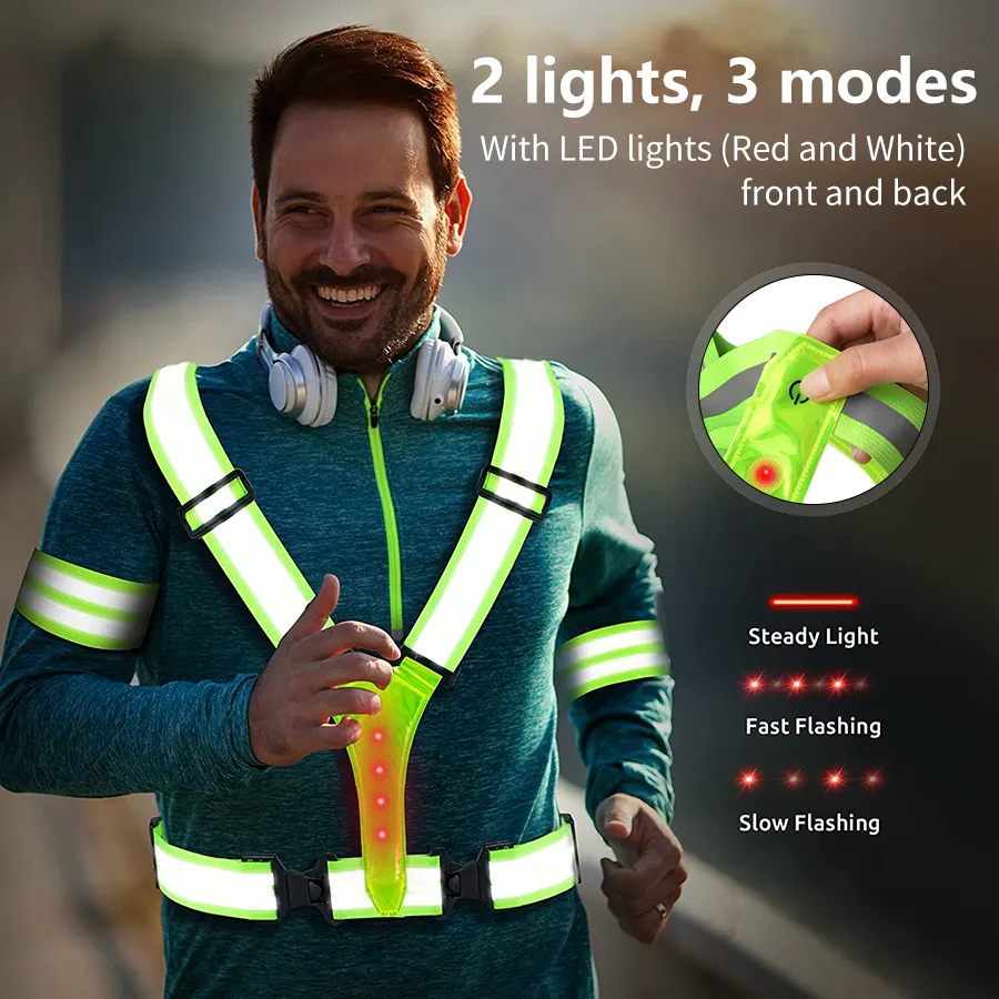 Adjustable Lightweight Safety  - Running Visibility Gear avis et prix