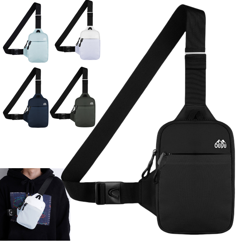 Casual Men Shoulder Chest Bag  - Running Gear Holder avis et prix