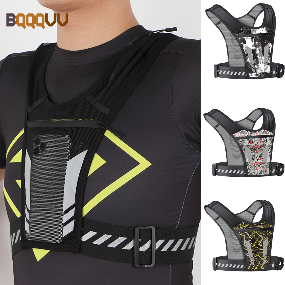 Reflective Running Vest with P - Running Gear Satisfy avis et prix