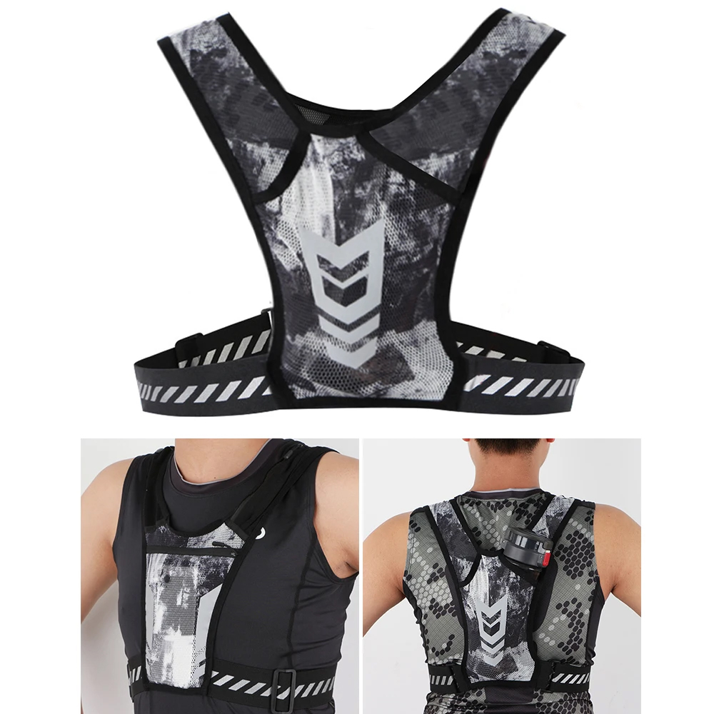 Reflective Running Vest with P - Running Gear Satisfy avis et prix