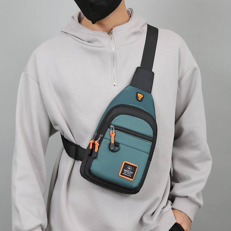 Casual Men Chest Bag Nylon Sma - Running Gear Holder avis et prix