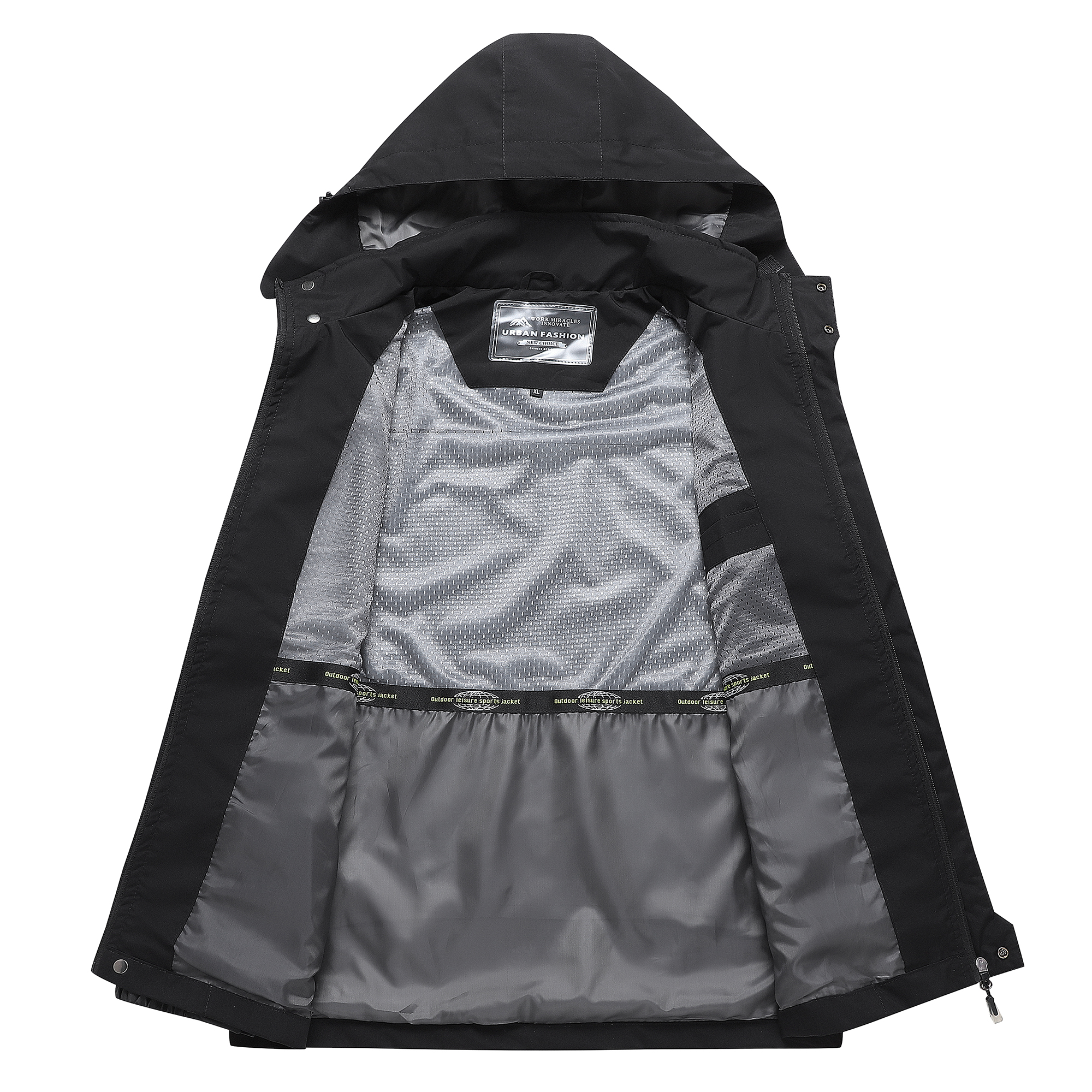 Men's Waterproof Hiking Jacket - Running Gear Jacket avis et prix