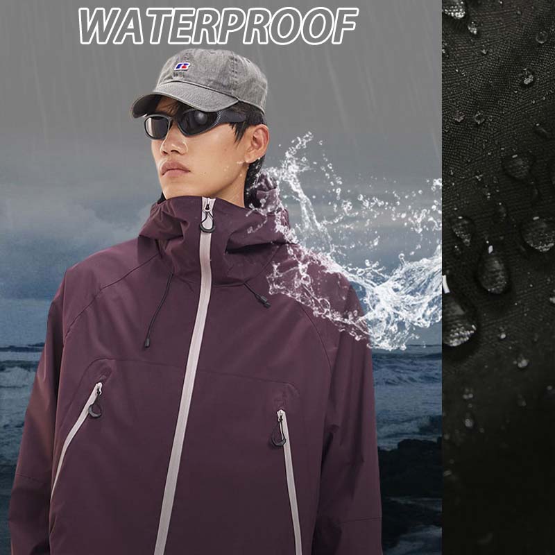 New Men Waterproof Hiking Jack - Running Gear Jacket avis et prix