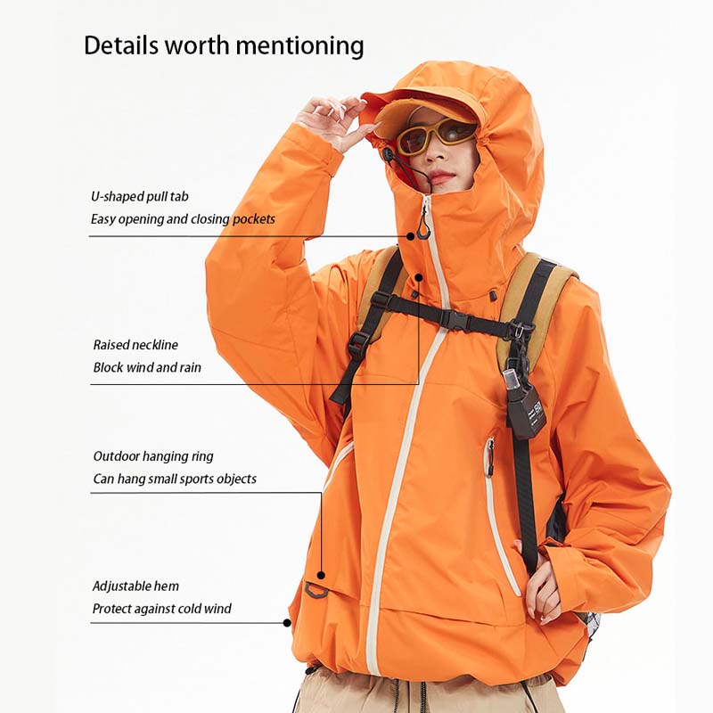 New Men Waterproof Hiking Jack - Running Gear Jacket avis et prix