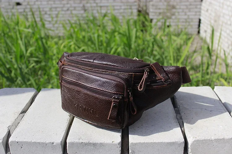 Genuine Cowhide Leather Waist  - Running Gear Holder avis et prix