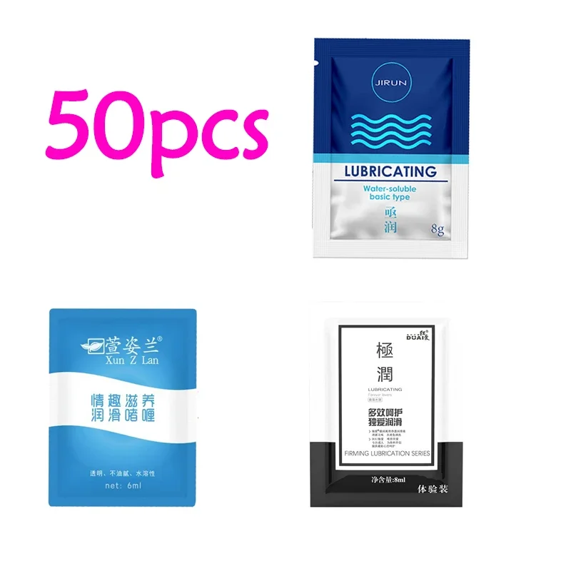 50Pcs Water Based Intimate Lub - Energy Gel Pack avis et prix