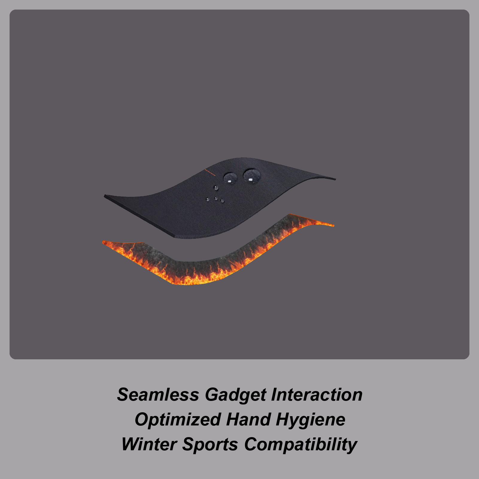 Winter warm Gloves Windproof T - Running Gear In The Cold avis et prix