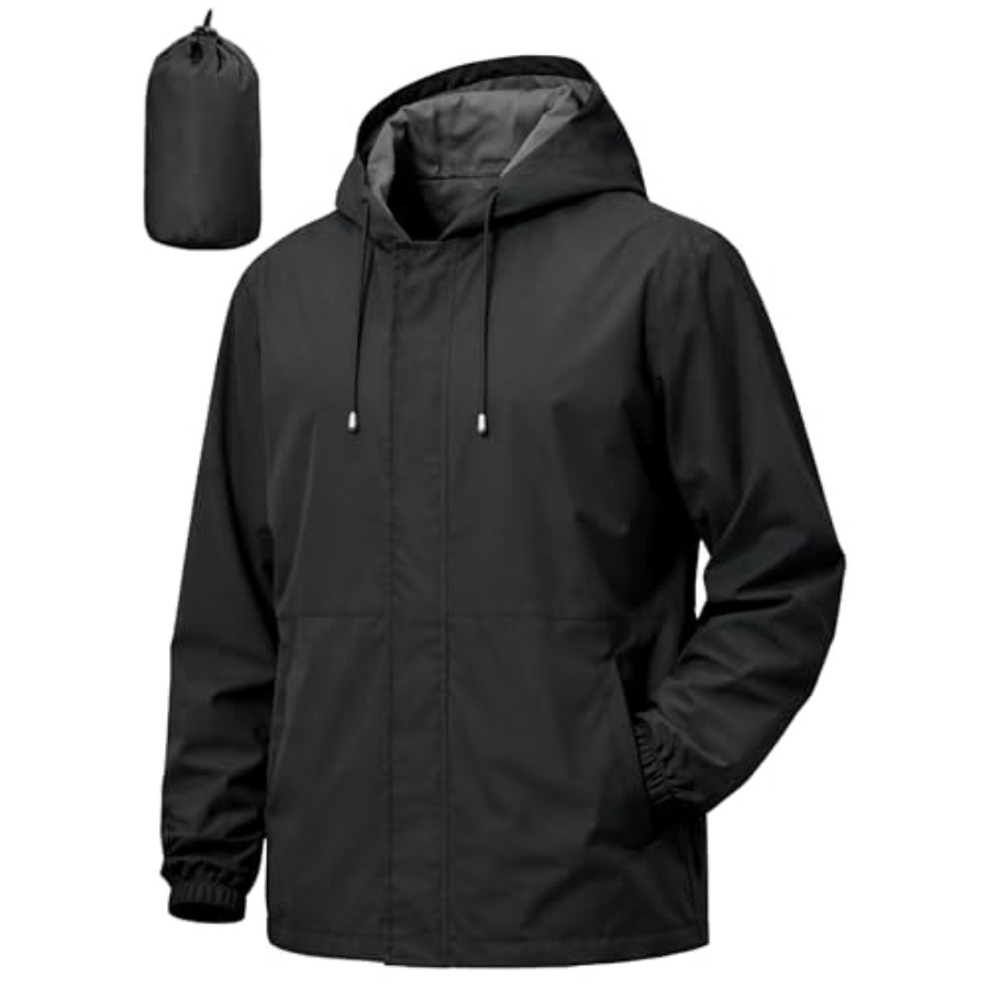 UIQUR Men's Rain Jacket Waterp - Running Gear Jacket avis et prix