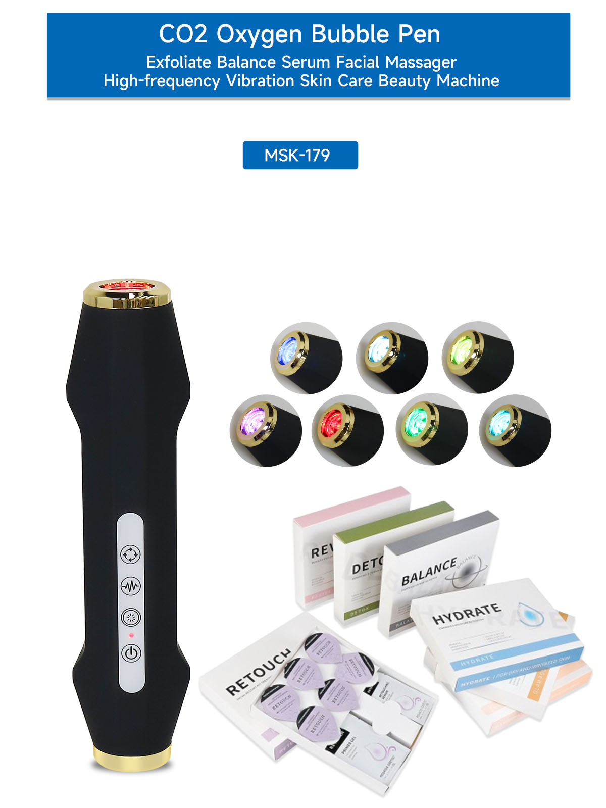 NEWGAGA Facial CO2 Oxygen Bubb - Energy Gel Pack avis et prix
