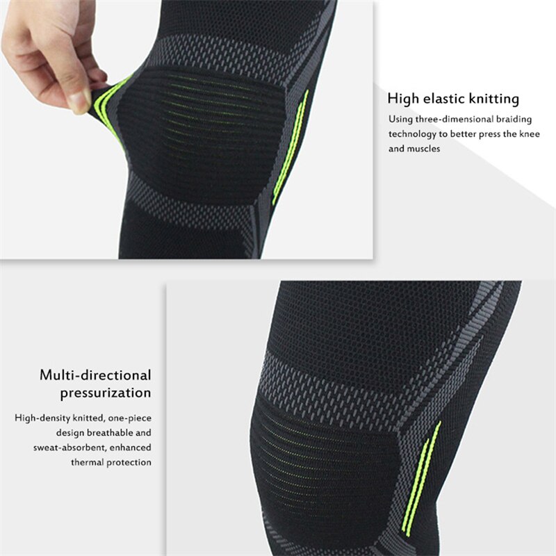 Single Knee Pad Knitted Nylon  - Running Gear In The Cold avis et prix