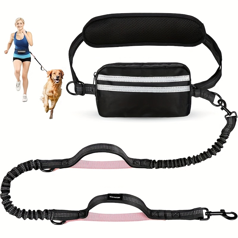 Hands-Free Dog Leash, Waist Ba - Running Gear Dog avis et prix