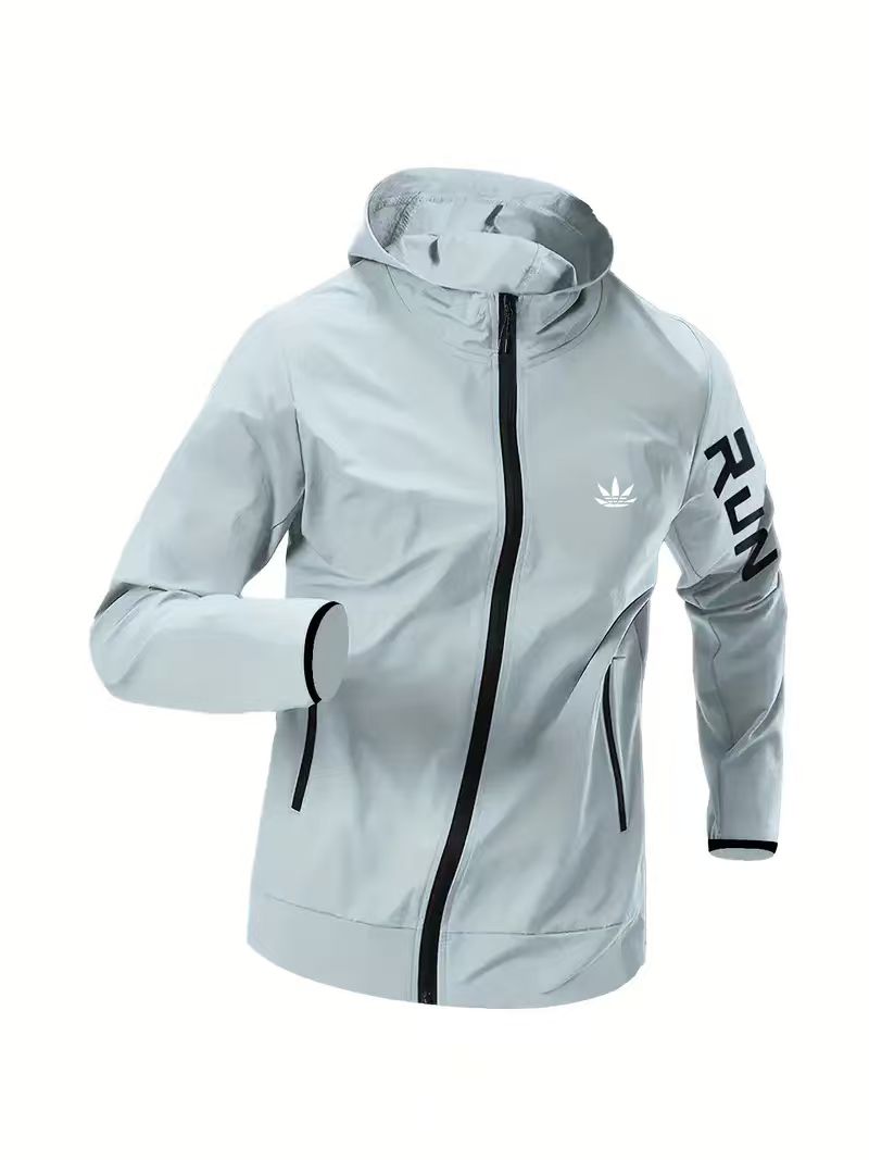 Mens Run Hooded Windbreaker Ja - Running Gear Jacket avis et prix