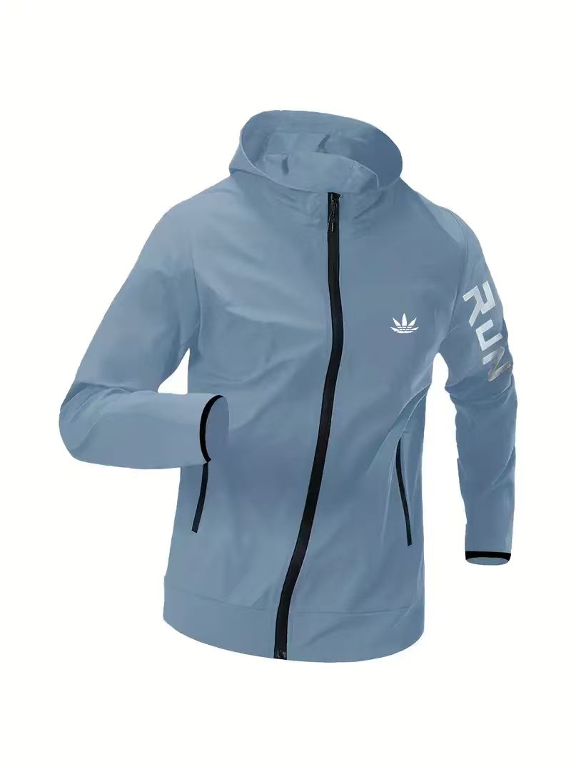Mens Run Hooded Windbreaker Ja - Running Gear Jacket avis et prix