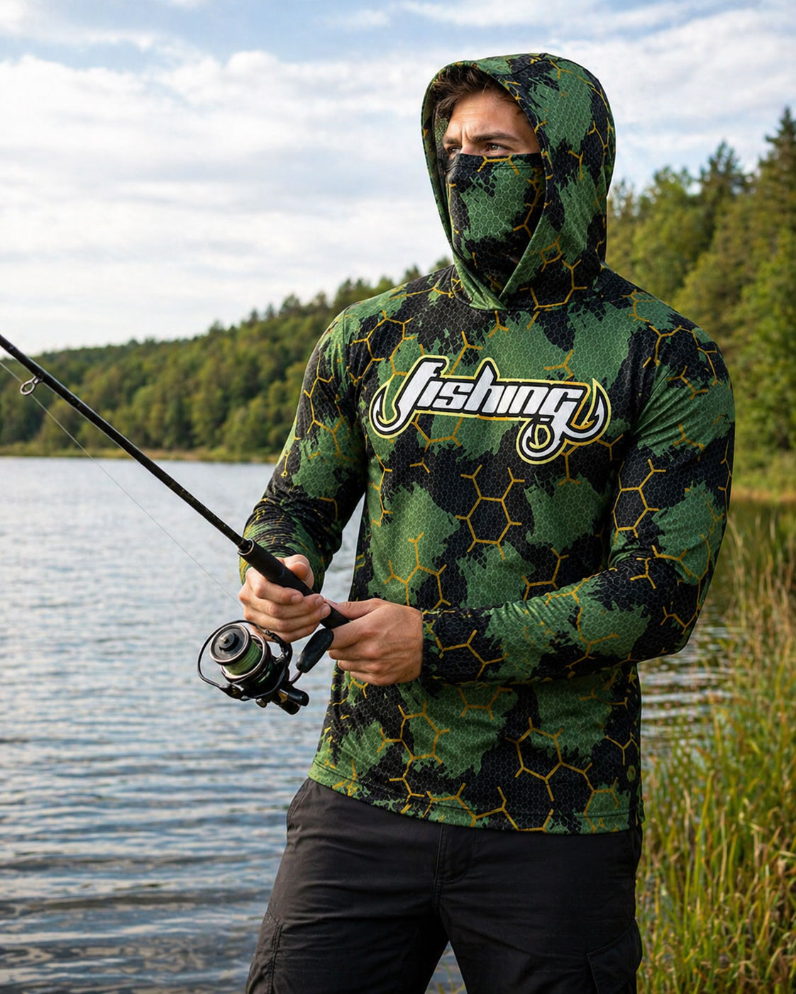 Fishing Hood Riding Tops Wear  - Running Gear Satisfy avis et prix