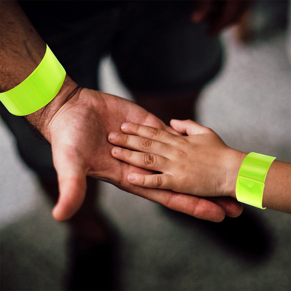 12Pcs Reflective Slap Bracelet - Running Visibility Gear avis et prix
