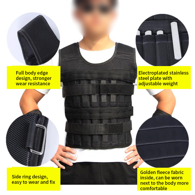 New 15/35KG Adjustable Loading - Running Gear Jacket avis et prix