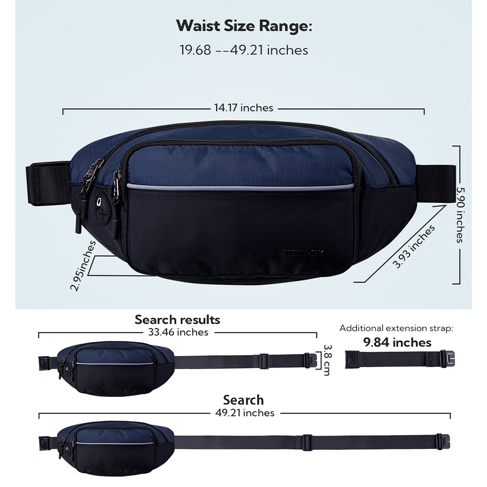 WATERFLY Fanny Pack Waist Bag  - Running Gear Holder avis et prix
