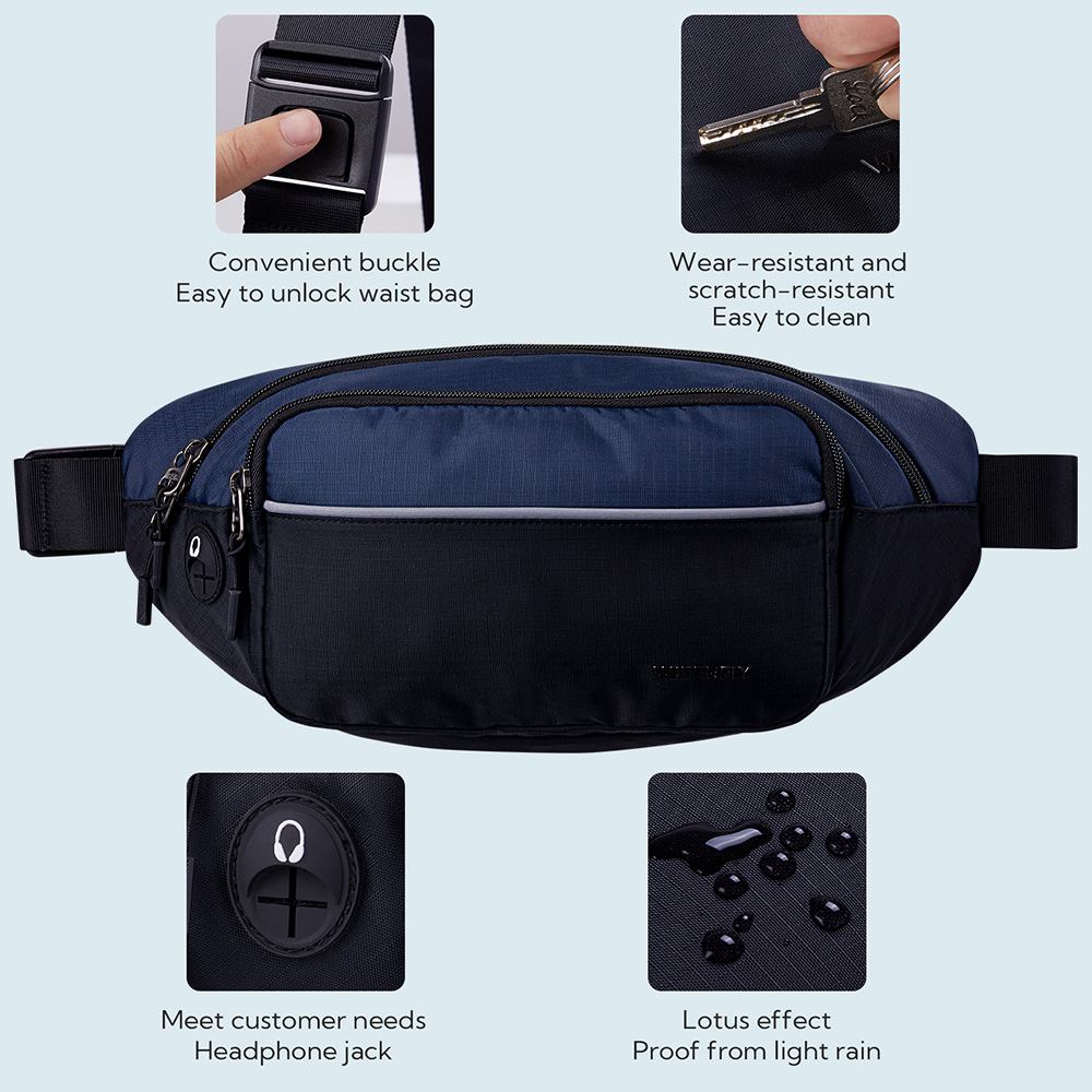 WATERFLY Fanny Pack Waist Bag  - Running Gear Holder avis et prix