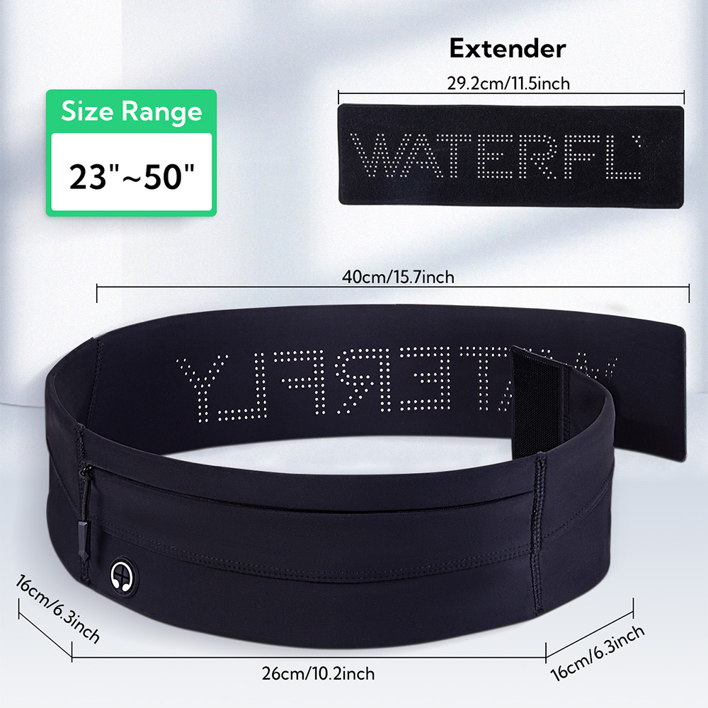 WATERFLY Running Belt Fanny Pa - Running Gear Holder avis et prix