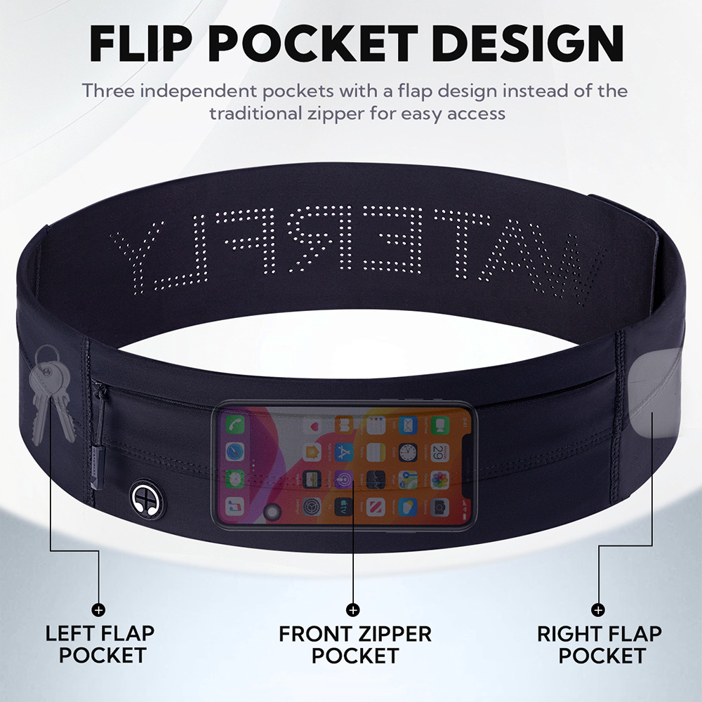 WATERFLY Running Belt Fanny Pa - Running Gear Holder avis et prix