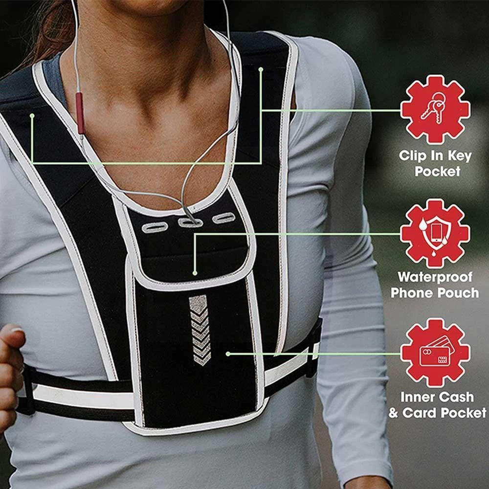 Running Vest Phone Holder for  - Running Gear Satisfy avis et prix