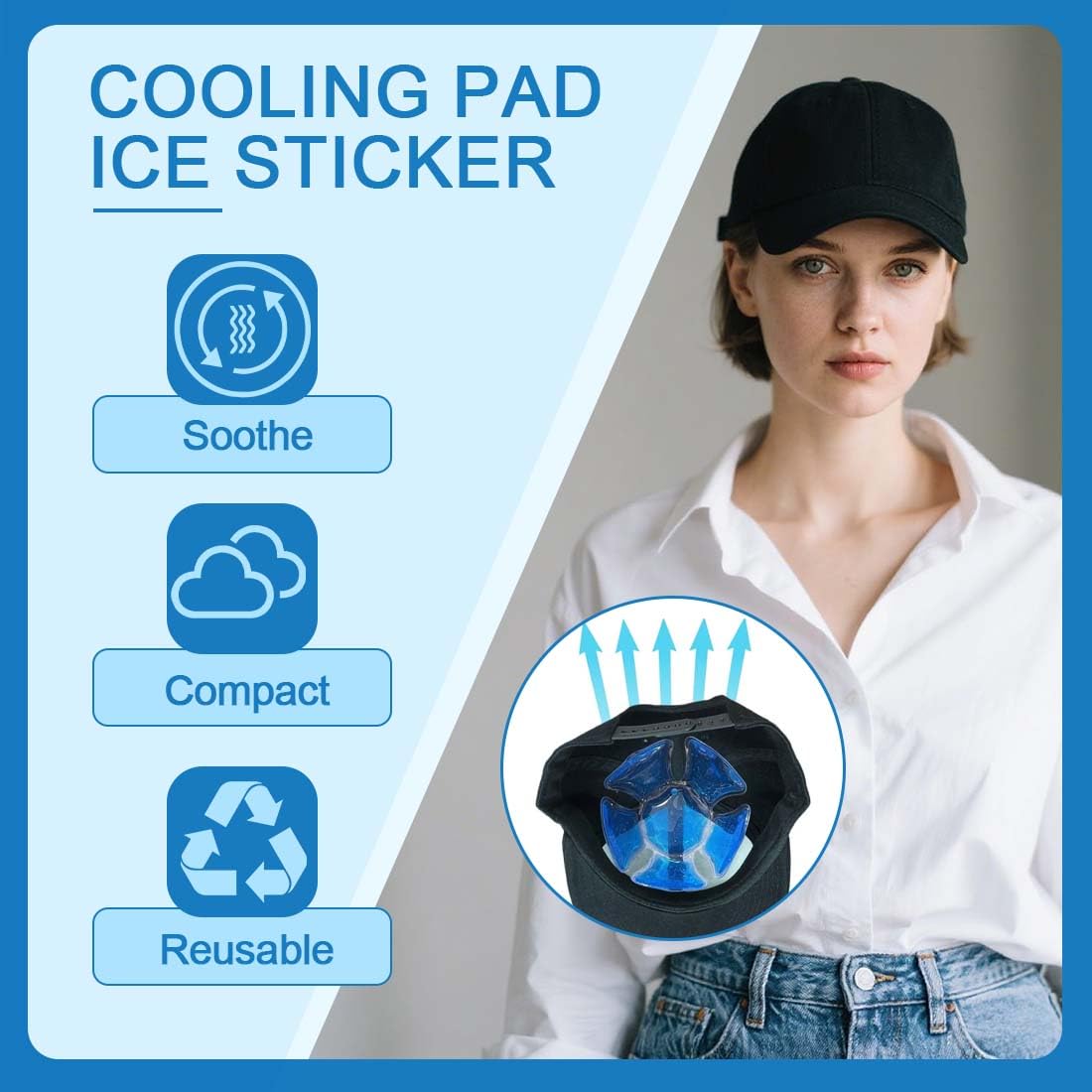 Helmets Ice Packs Headache Coo - Energy Gel Pack avis et prix