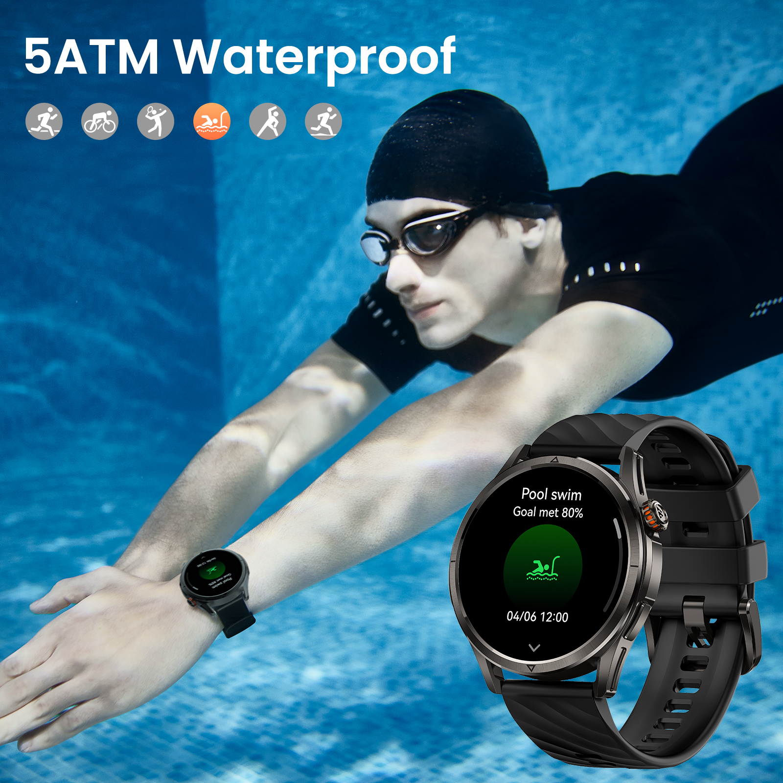 KOSPET MAGIC R10 Smart Watch F - Energy Gel Pack avis et prix