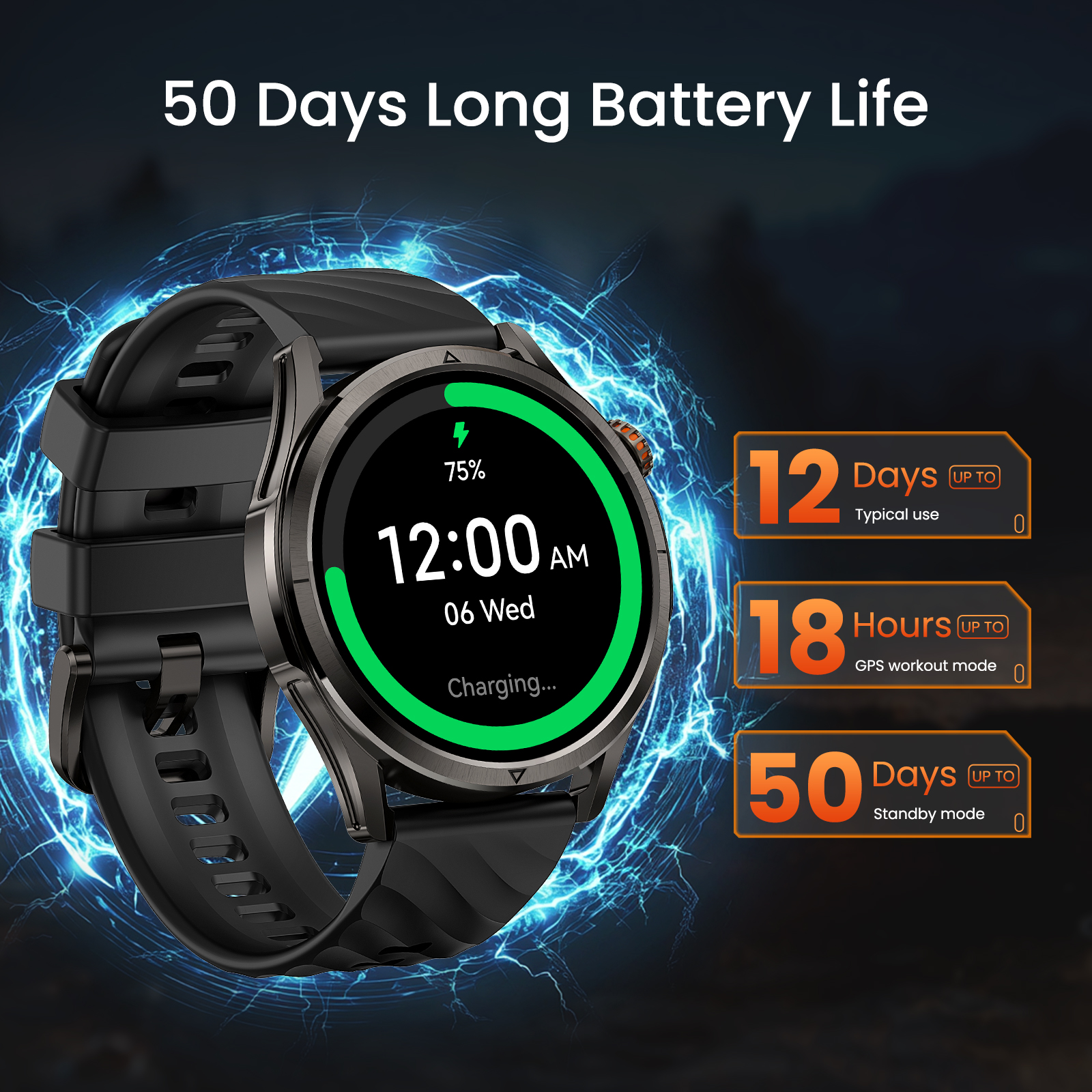 KOSPET MAGIC R10 Smart Watch F - Energy Gel Pack avis et prix