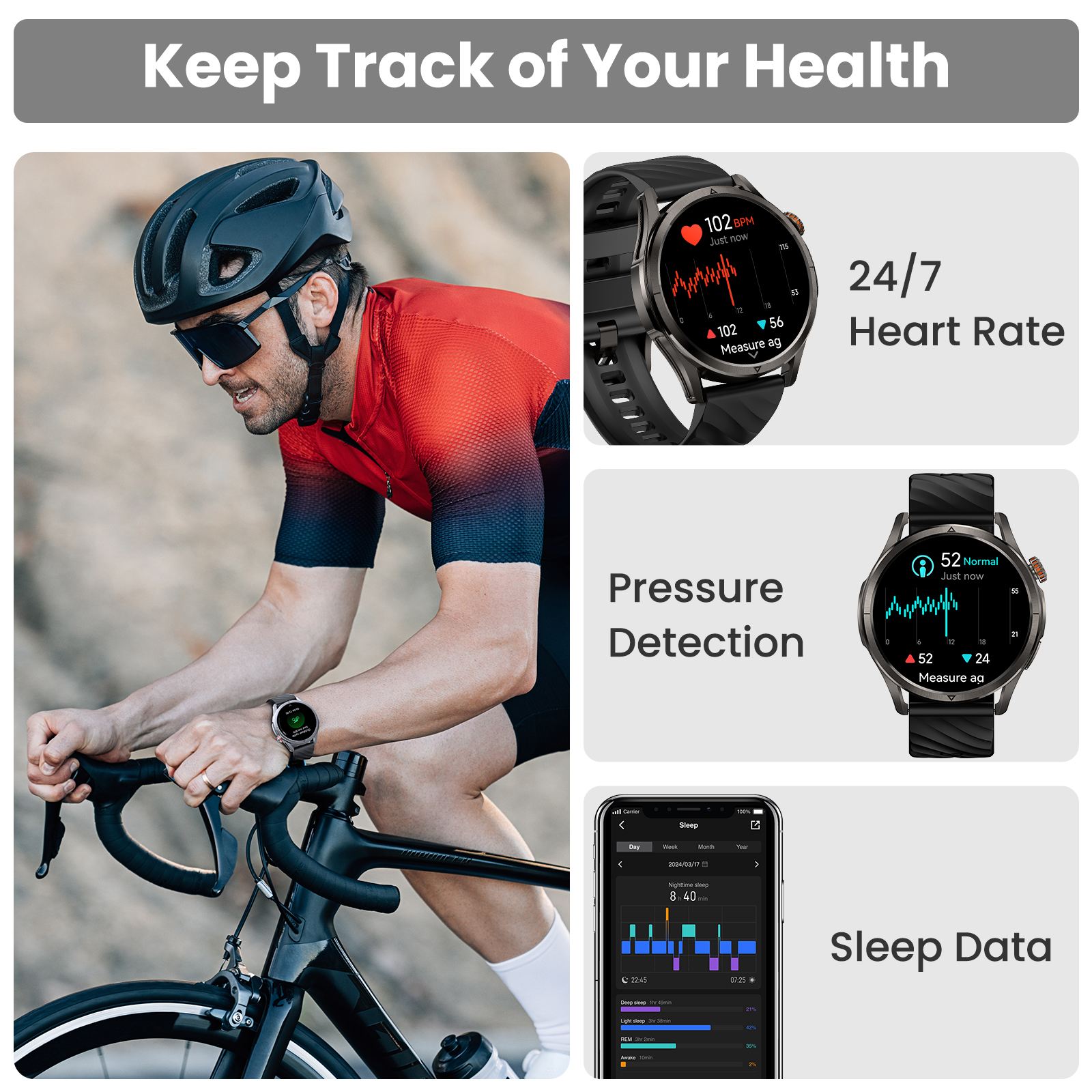 KOSPET MAGIC R10 Smart Watch F - Energy Gel Pack avis et prix