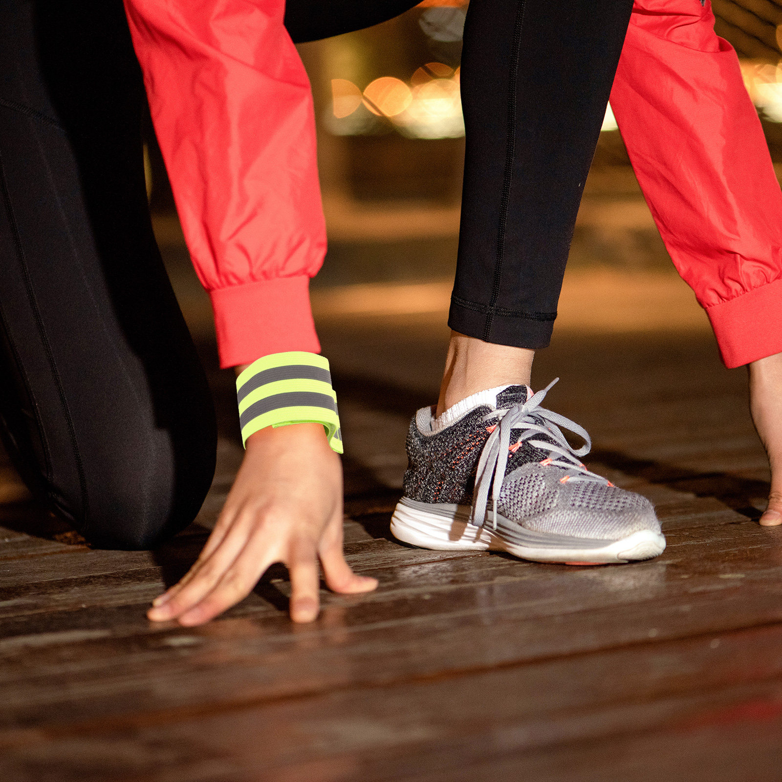 4Pairs Reflective Wristband Ar - Running Visibility Gear avis et prix
