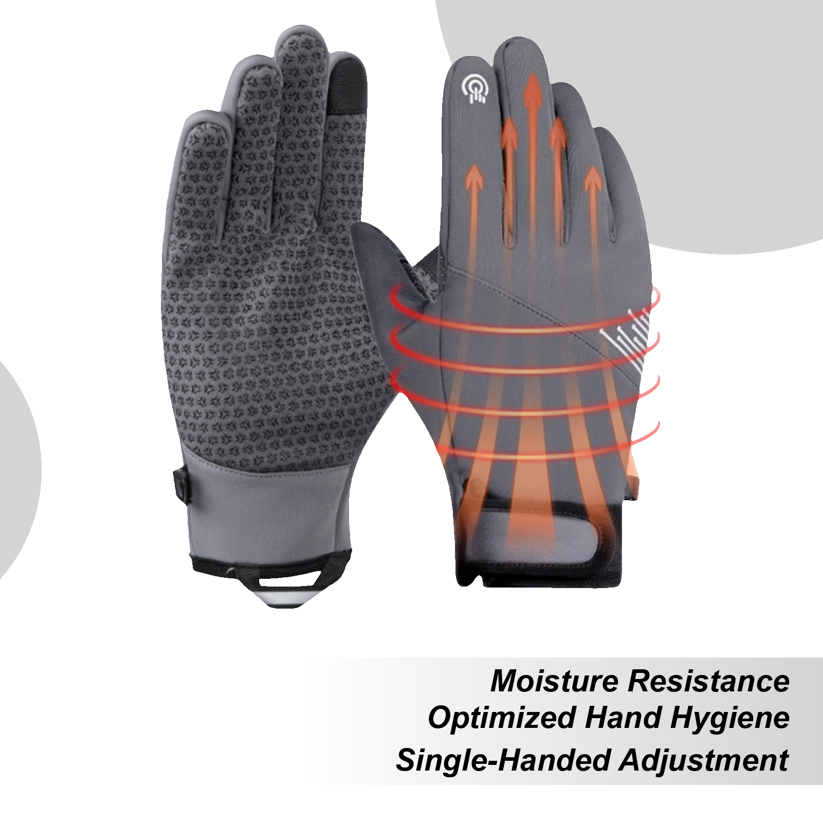1 pair Winter Gloves Windproof - Running Gear In The Cold avis et prix